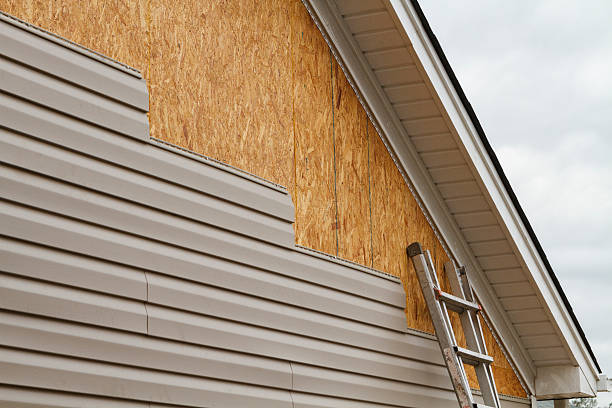 Professional Siding Repair technician working in Eastlake, OH